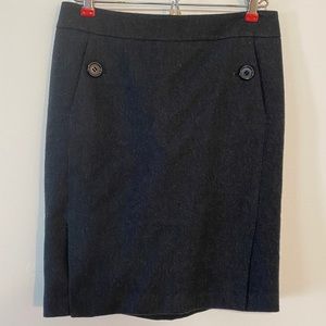 Above the knee wool skirt, from The Limited